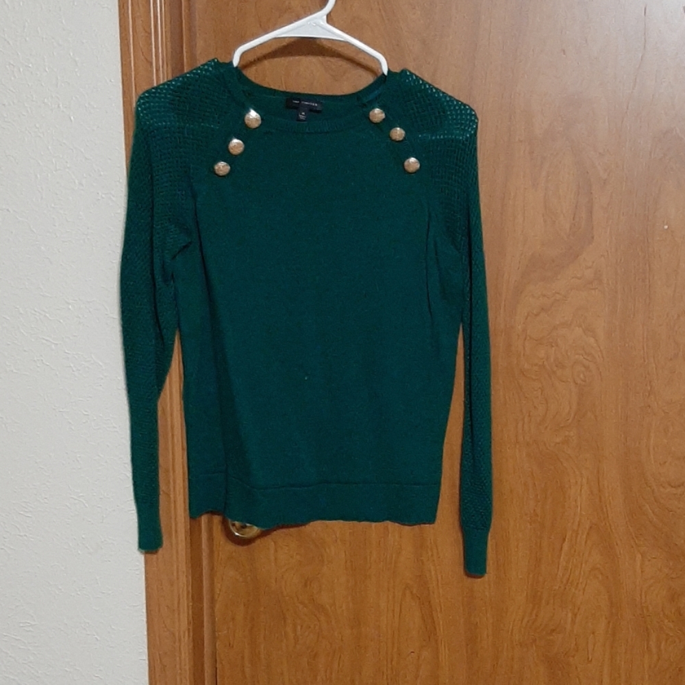 Green sweater
